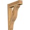 Ekena Millwork Funston Block Rough Sawn Outlooker, Western Red Cedar, 8"W x 30"D x 42"H OUT08X30X42FST05RWR - alternate 1